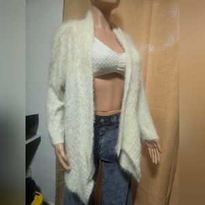 Lauren Michelle Cream Women's Cardigan